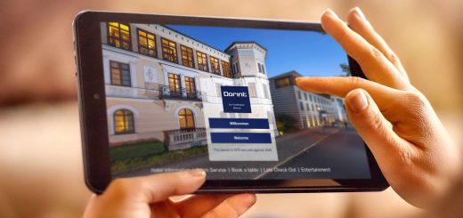 Deutlicher Schritt in eine digitale Zukunft: Bis Ende des Jahres sind bereits 10 Dorint Hotels mit SuitePads ausgestattet ©SuitePad GmbH